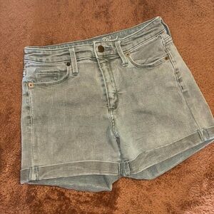 Denim Green Women's Shorts